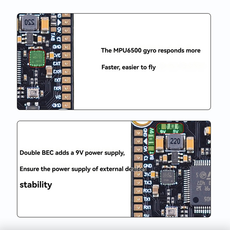 Drone Flight Controller - 80A + F405/F722 STACK para Dron