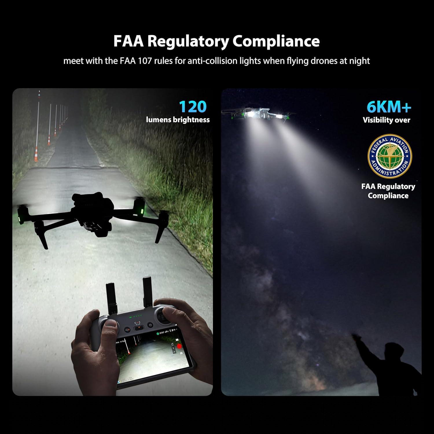 STARTRC Drone luz estroboscópi - Drone Landing Gear reseña y precio