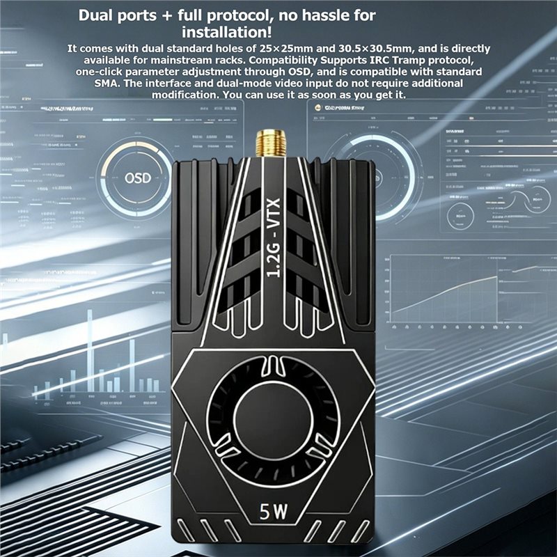 Transmisor de Video VTX para F - Drone Transmitter reseña y precio