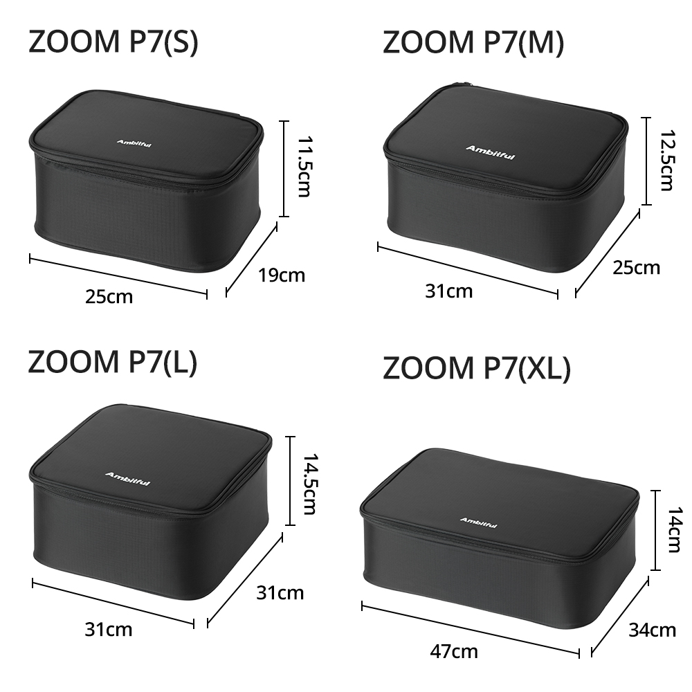 Ambitful ZOOM P7II XL bolsa de - Drone Gimbal reseña y precio