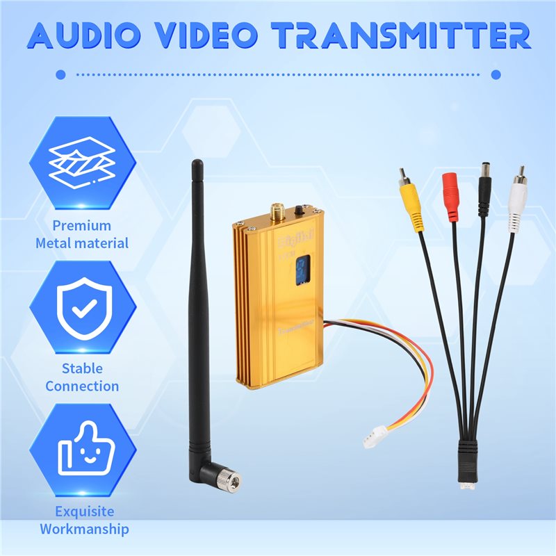 A48U 1.5G 1.5W FPV VTX 12CH 15 - Drone Transmitter reseña y precio