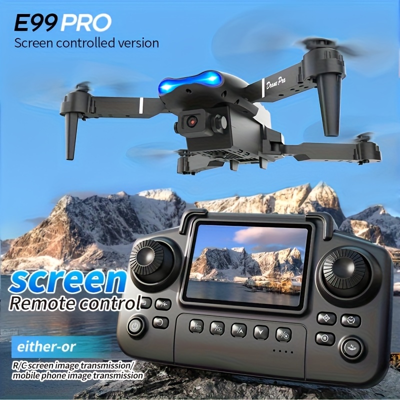 Dron plegable E99 PRO MAX con  - Drone Led Light reseña y precio