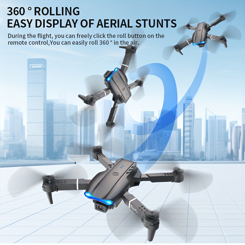 Dron plegable E99 PRO MAX con  - Drone Led Light reseña y precio