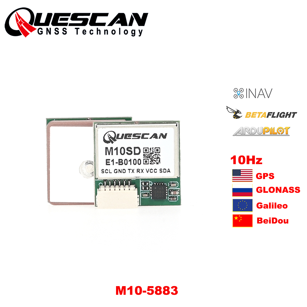 QUESCAN 18mm Drone FPV M10 mód - Drone Compass reseña y precio