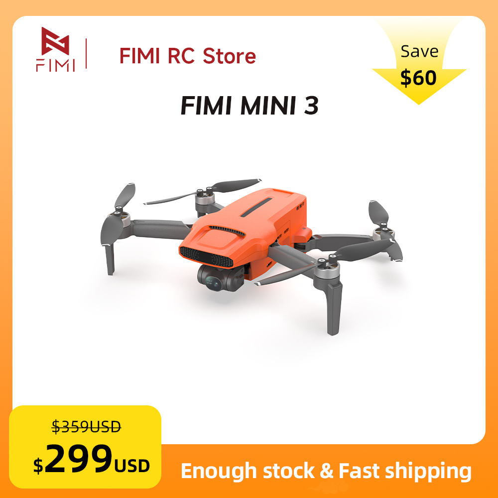 Dron con Cámara FIMI MINI 3, 4 - Drone Gps Mount reseña y precio