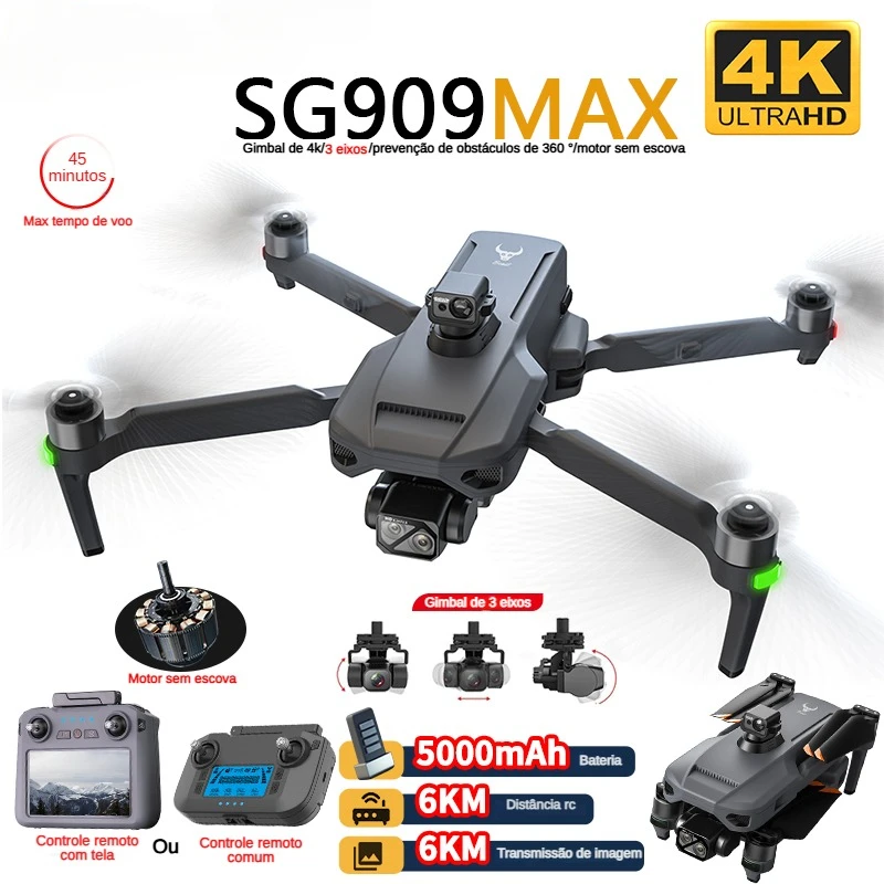 ZLL SG909 SG909MAX Dron profes - Drone Gimbal reseña y precio